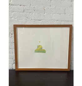 Impossible Abstract, framed drawing