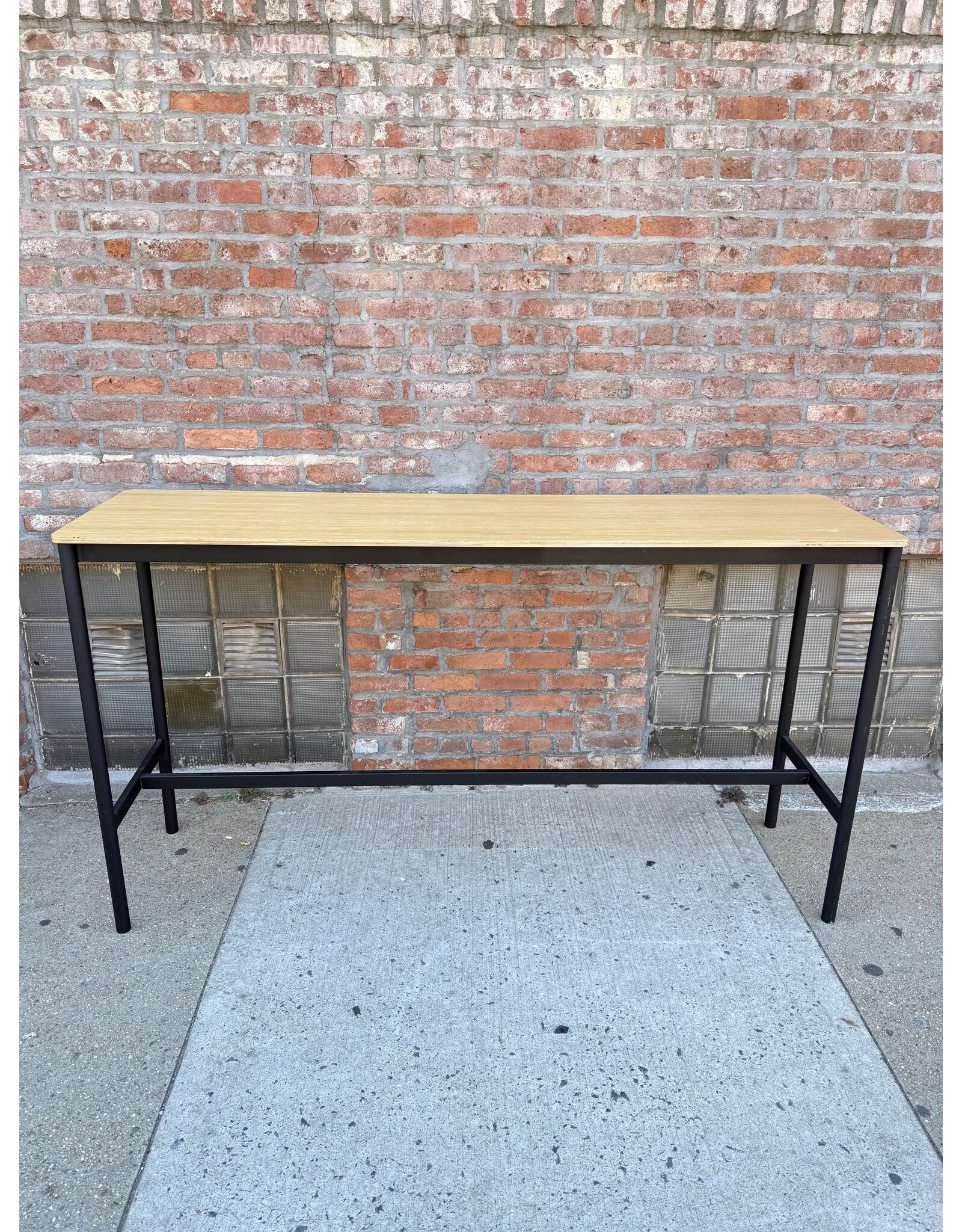 Metal Base High Table