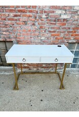 Cosmopolitan Camila White Writing Desk