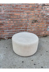 Aries Round Upholstered Ottoman