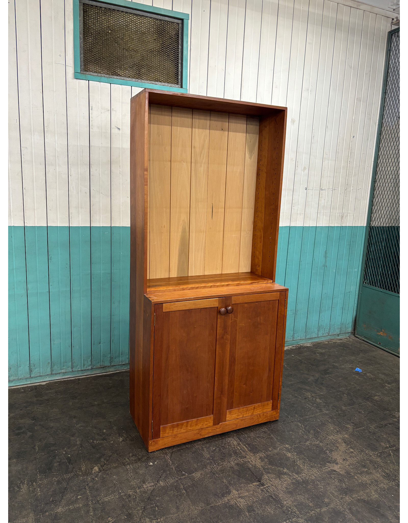 Mid Century Danish Style Teak Bookcase Wall Unit