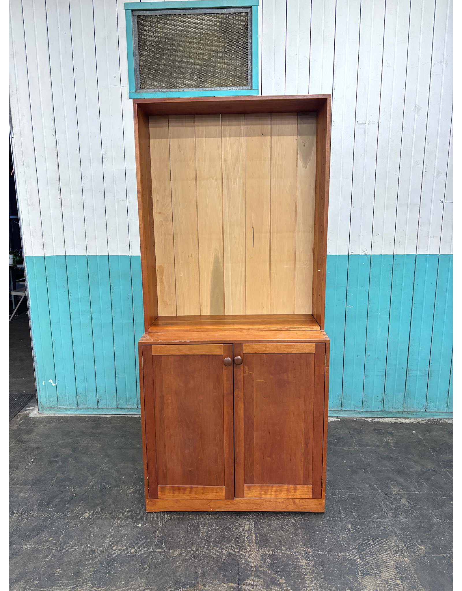 Mid Century Danish Style Teak Bookcase Wall Unit