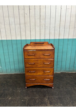 Stain Oak Tall Dresser
