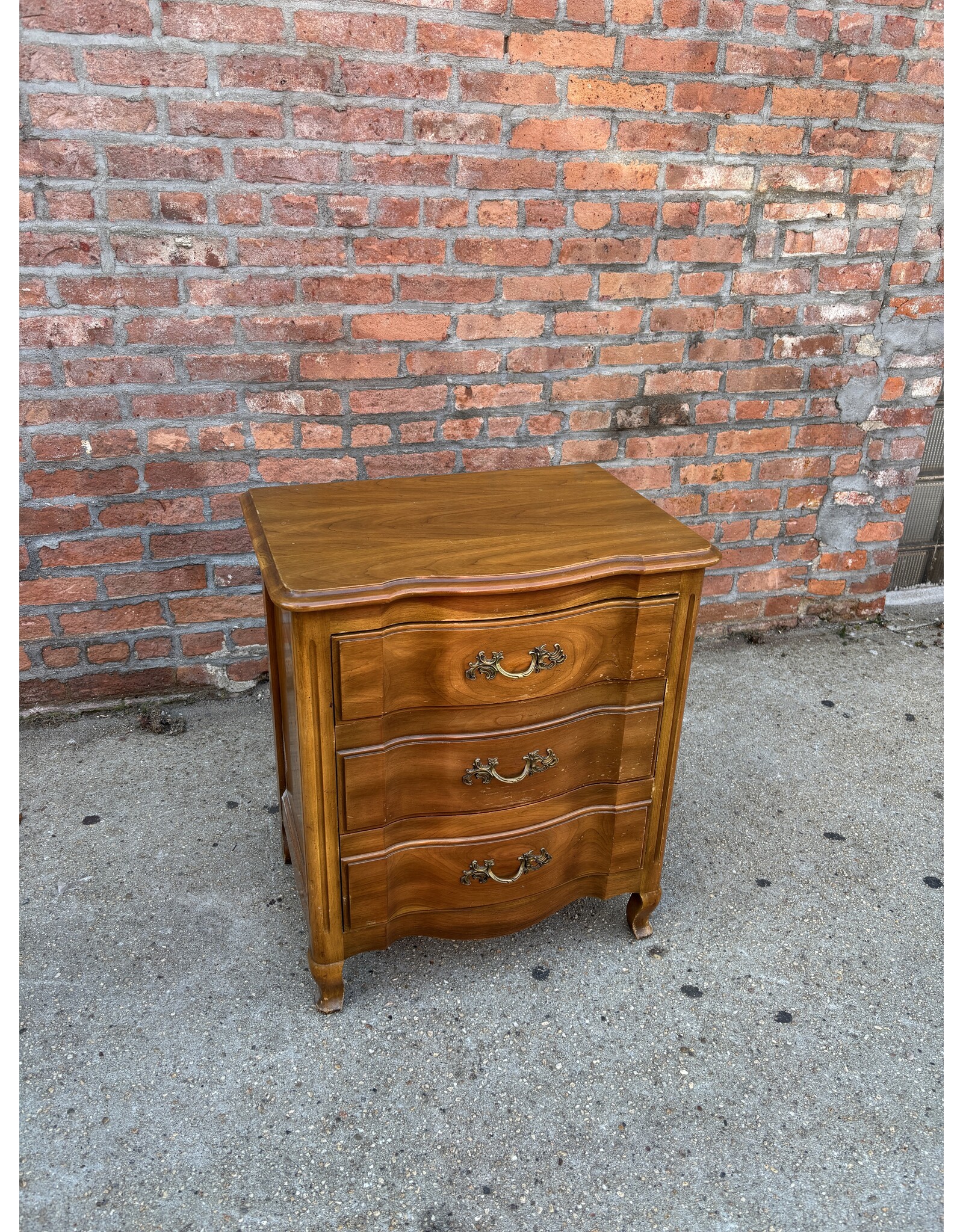 French 3 Drawer Night Stands