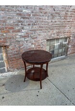 Mahogany Oval Side Table