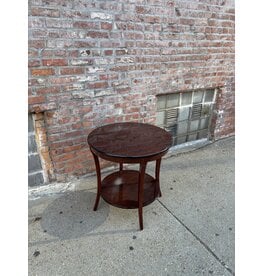 Mahogany Oval Side Table