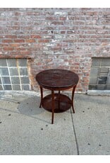 Mahogany Oval Side Table