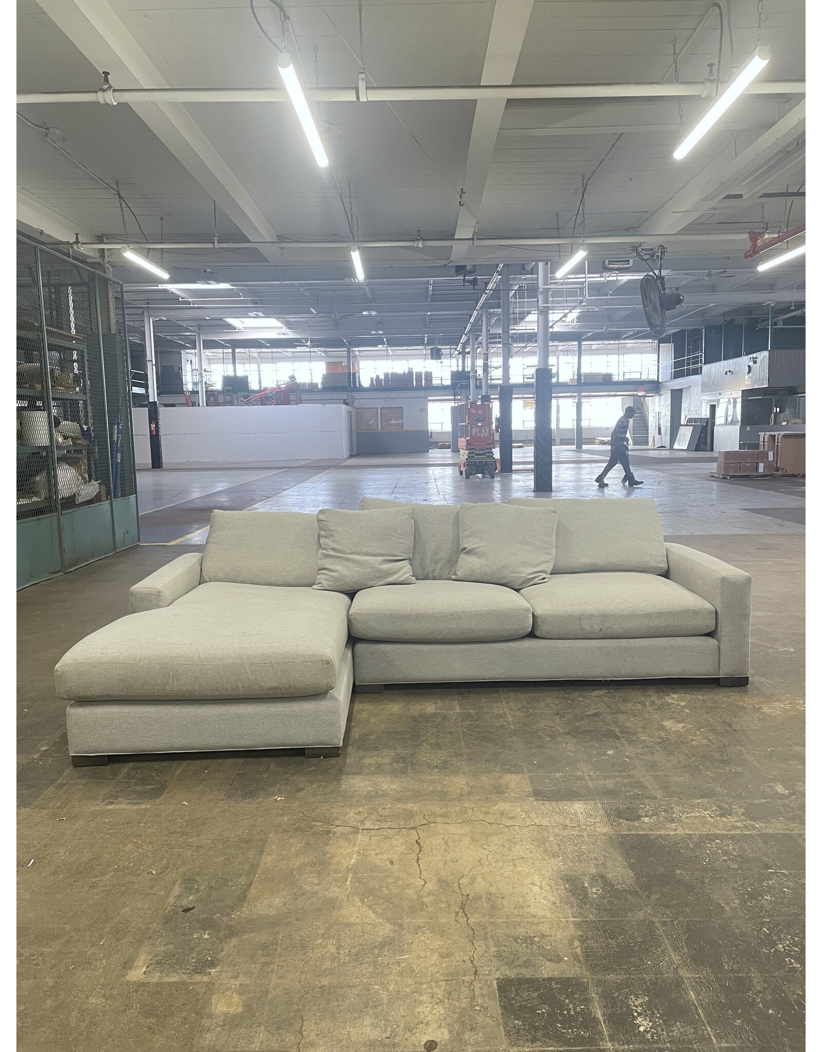 Room & Board Metro Light Grey Sectional