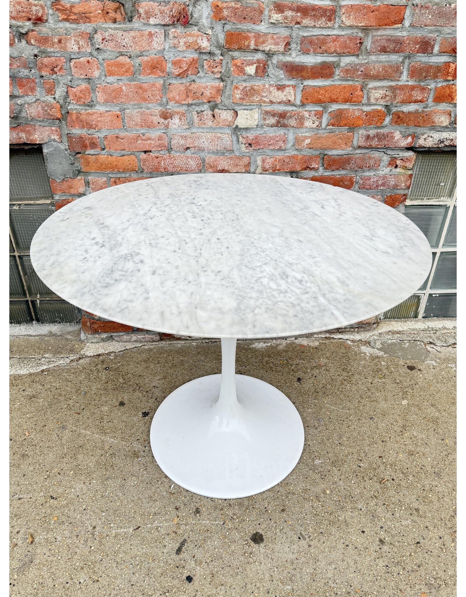 Tulip Marble Top Dining Table