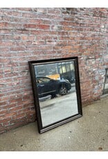 Rectangular Brown Wall Mirror
