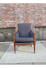 Blue Diamond Louis XV Style Armchairs