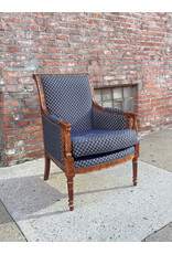 Blue Diamond Louis XV Style Armchairs