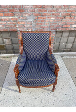 Blue Diamond Louis XV Style Armchairs