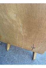 Birch Wood Mid Century Desk