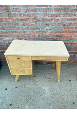 Birch Wood Mid Century Desk