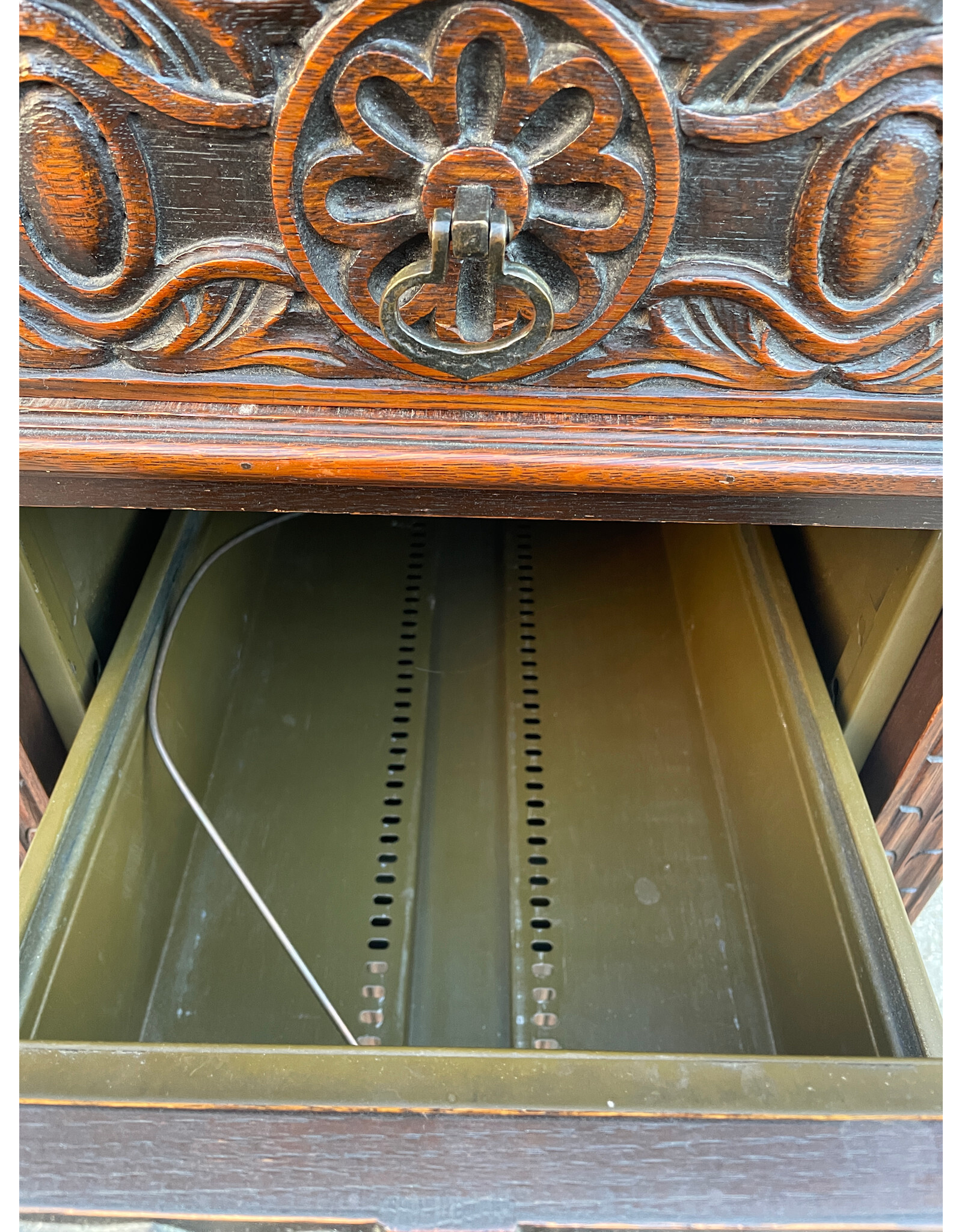 Gothic Revival File Cabinet