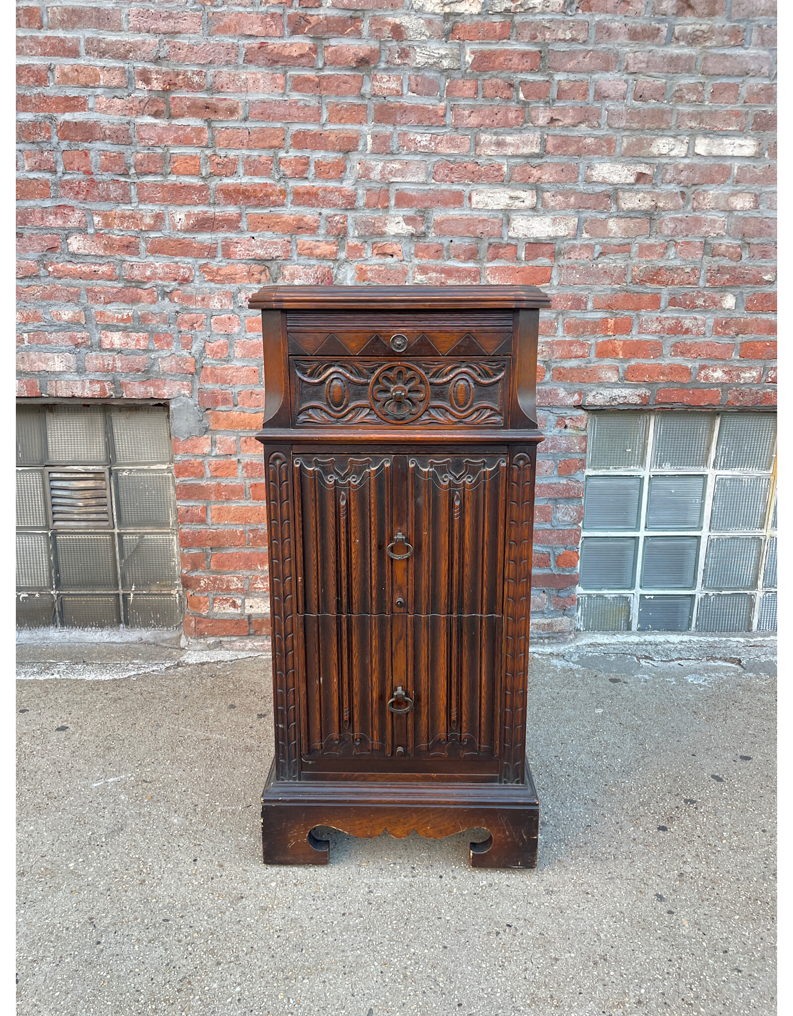 Gothic Revival File Cabinet