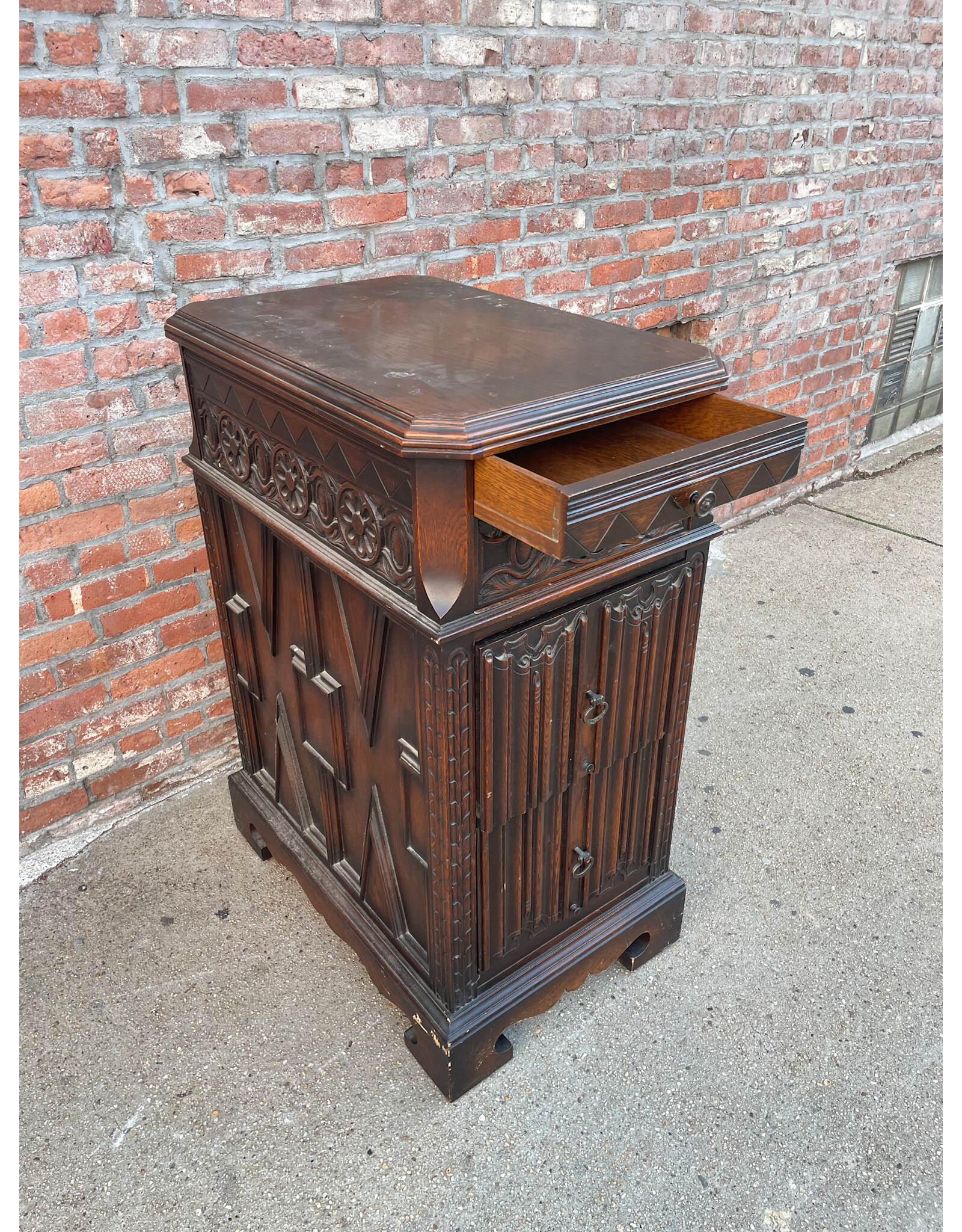Gothic Revival File Cabinet