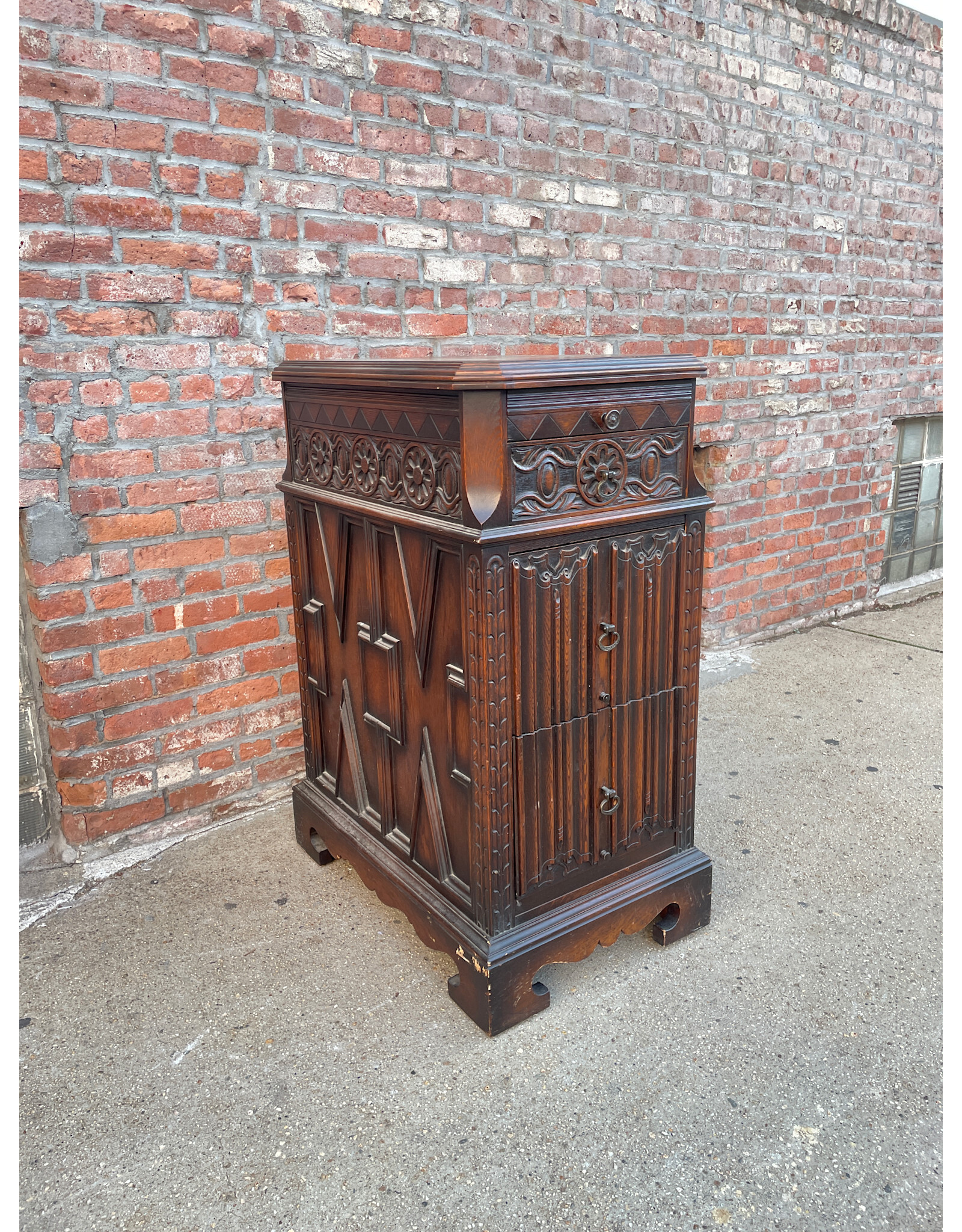 Gothic Revival File Cabinet