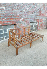 Outdoor 2 Seater Wooden Couch