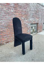 Post Modern Black Arched Dining Chair