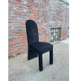 Post Modern Black Arched Dining Chair