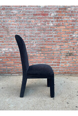Post Modern Black Arched Dining Chair