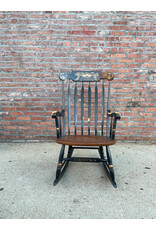 Black Hitchcock Harvest Rocking Chair