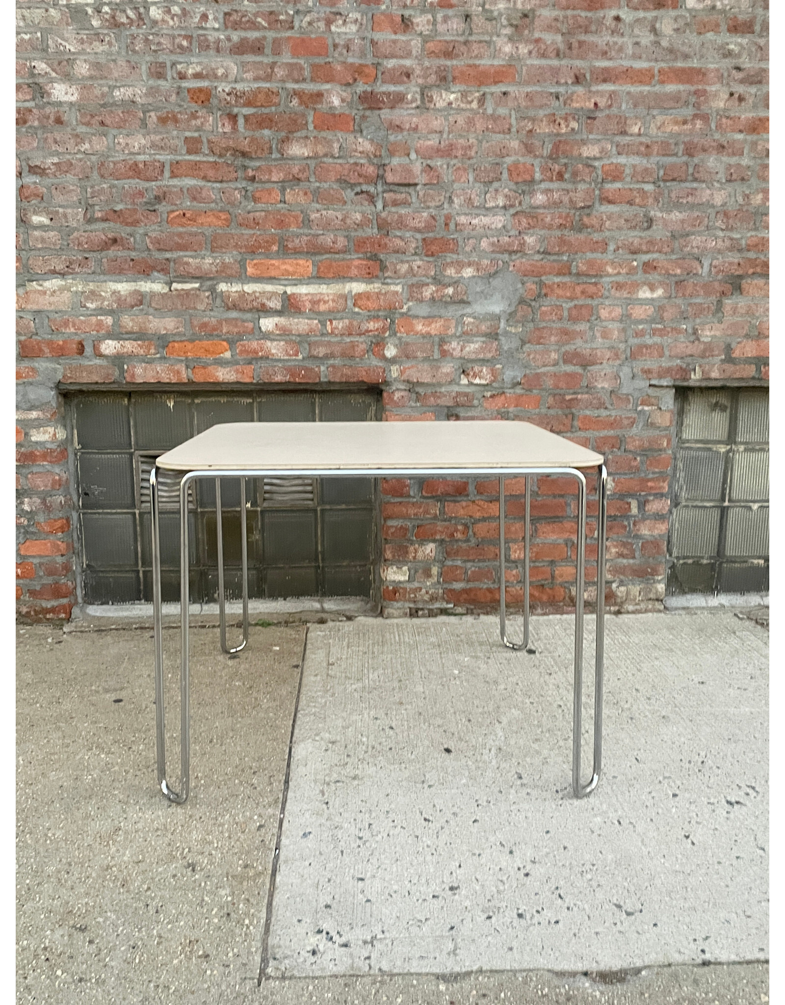 Style of Marcel Breuer B10 Dining Table