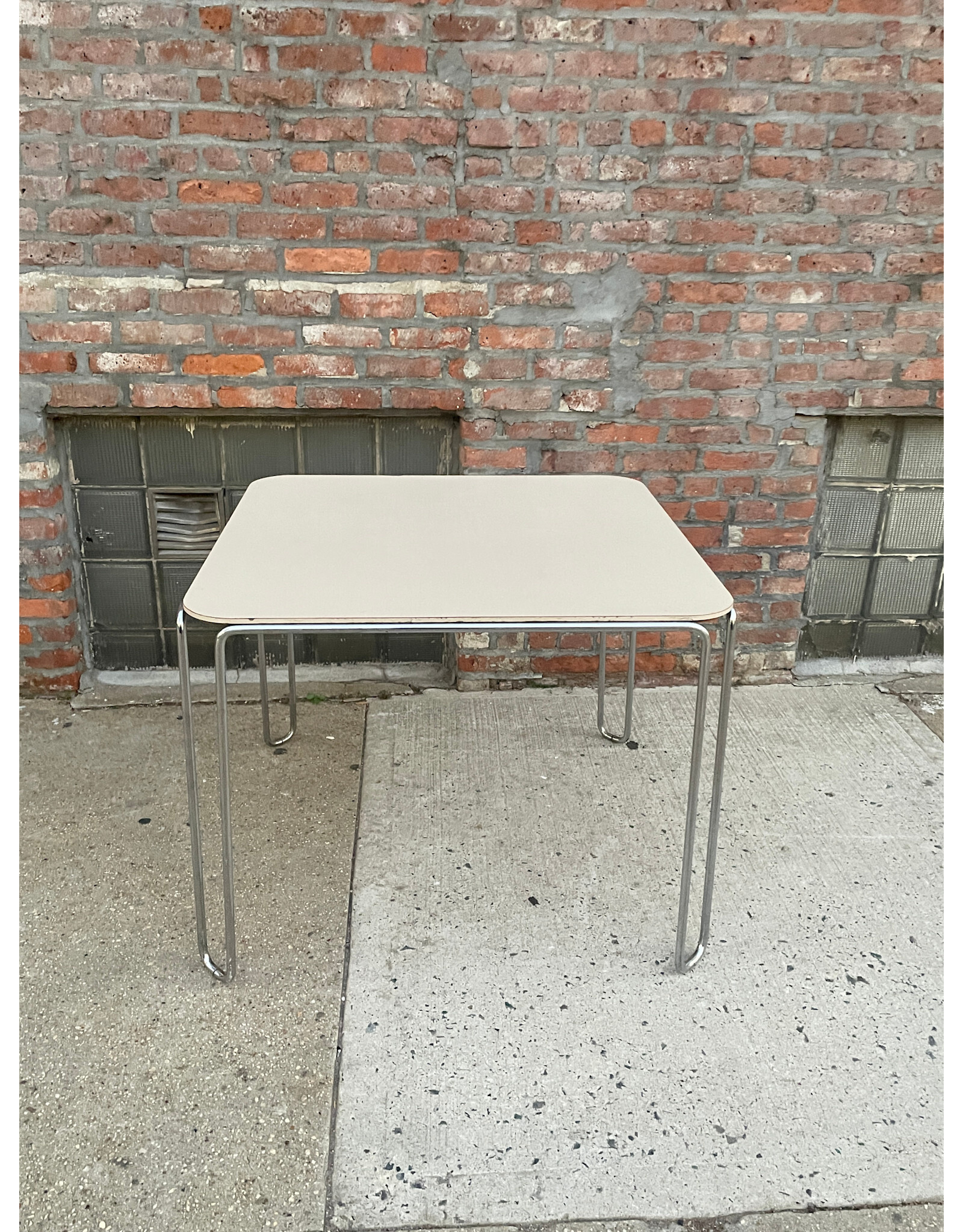 Style of Marcel Breuer B10 Dining Table