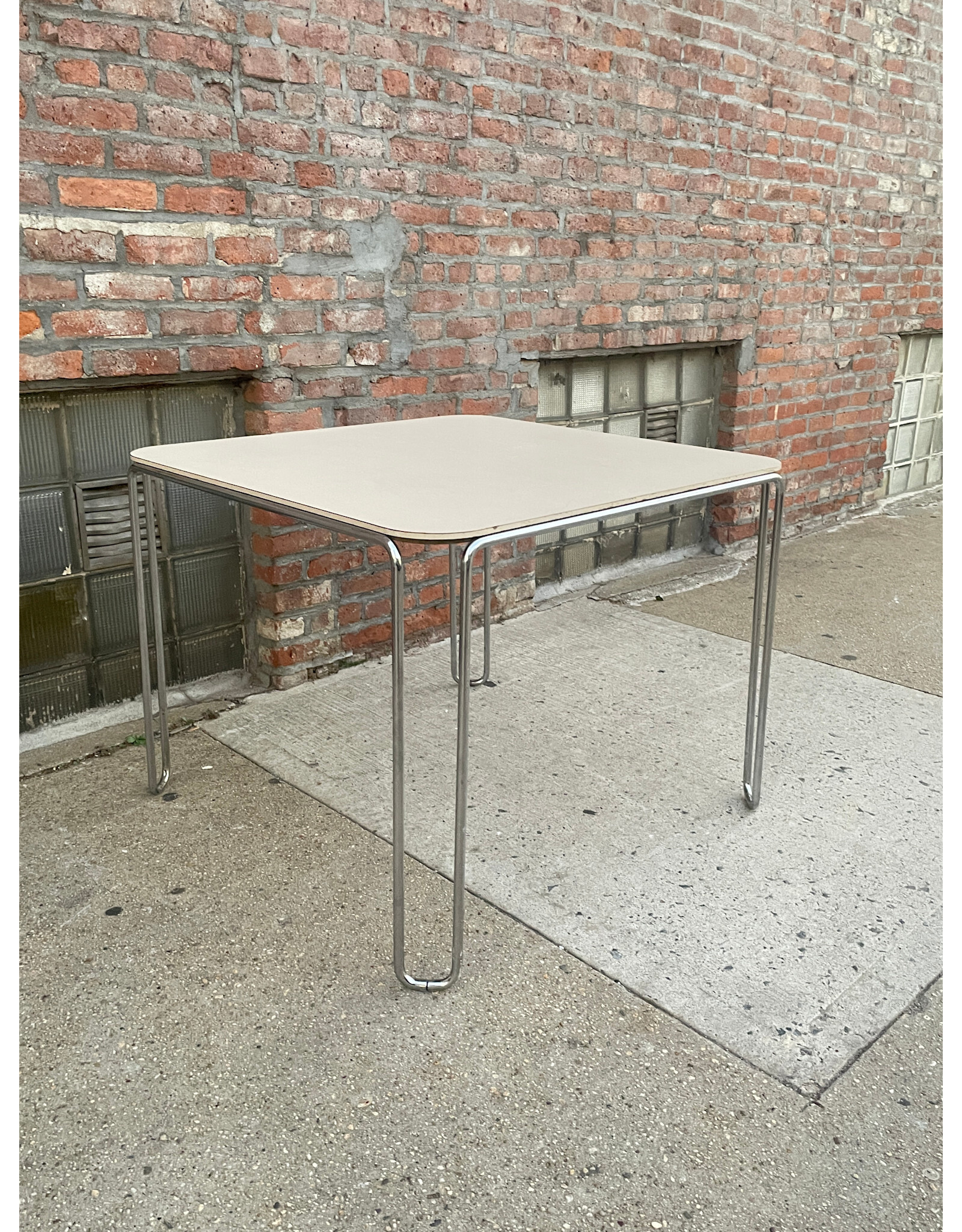 Style of Marcel Breuer B10 Dining Table