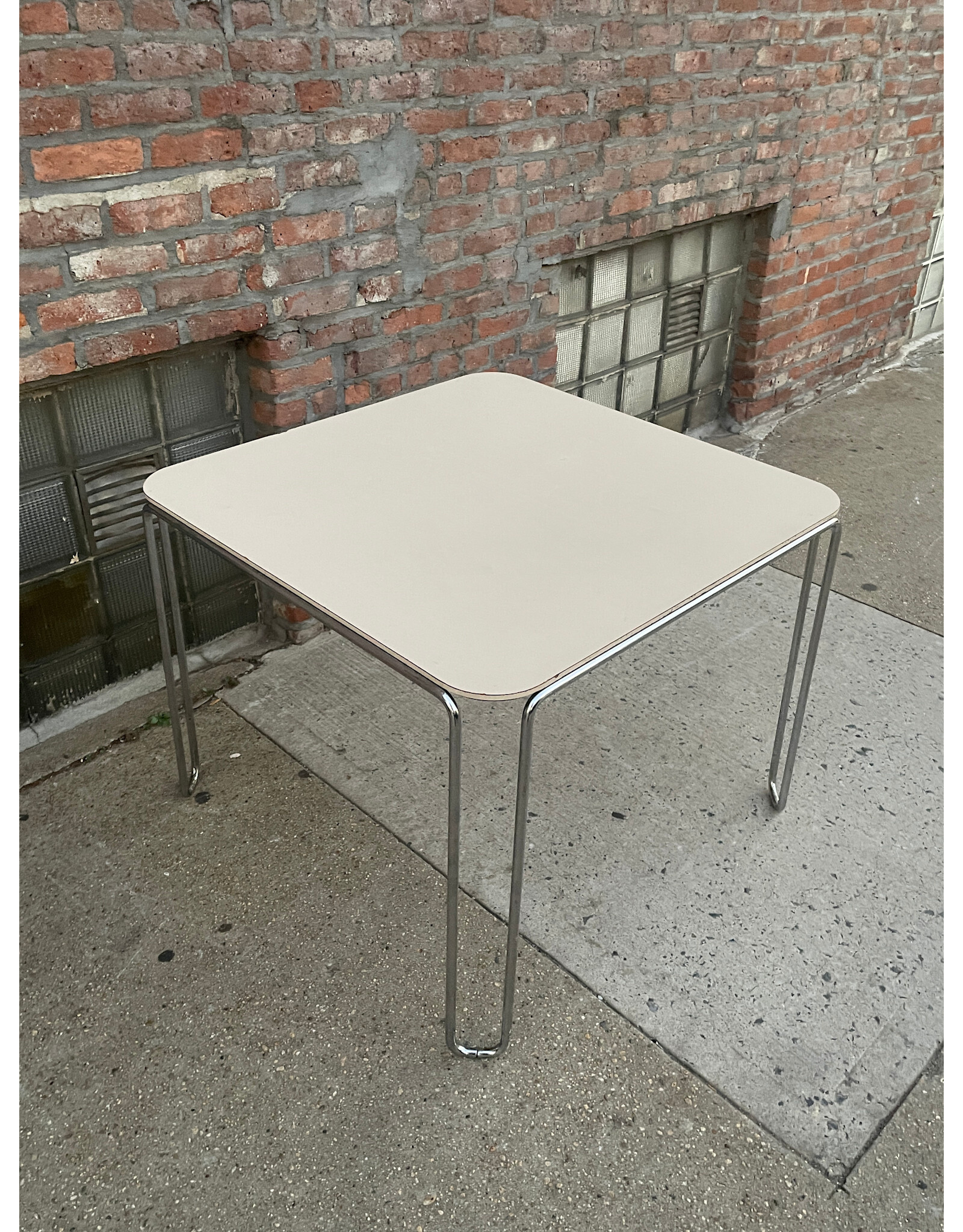 Style of Marcel Breuer B10 Dining Table