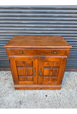 Spanish Oak Small Sideboard Cabinet