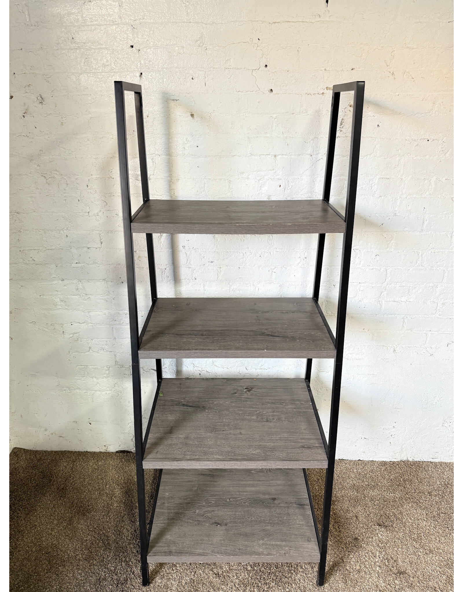 Ladder Faux Wood Display Shelf