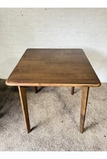 Mid-Century Modern Wood Rectangular Dining Table