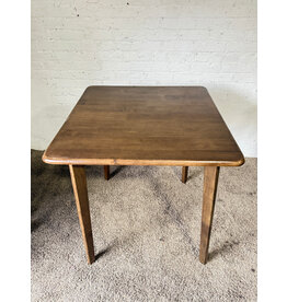 Mid-Century Modern Wood Rectangular Dining Table