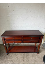 Modern Wooden Console Table, Bombay