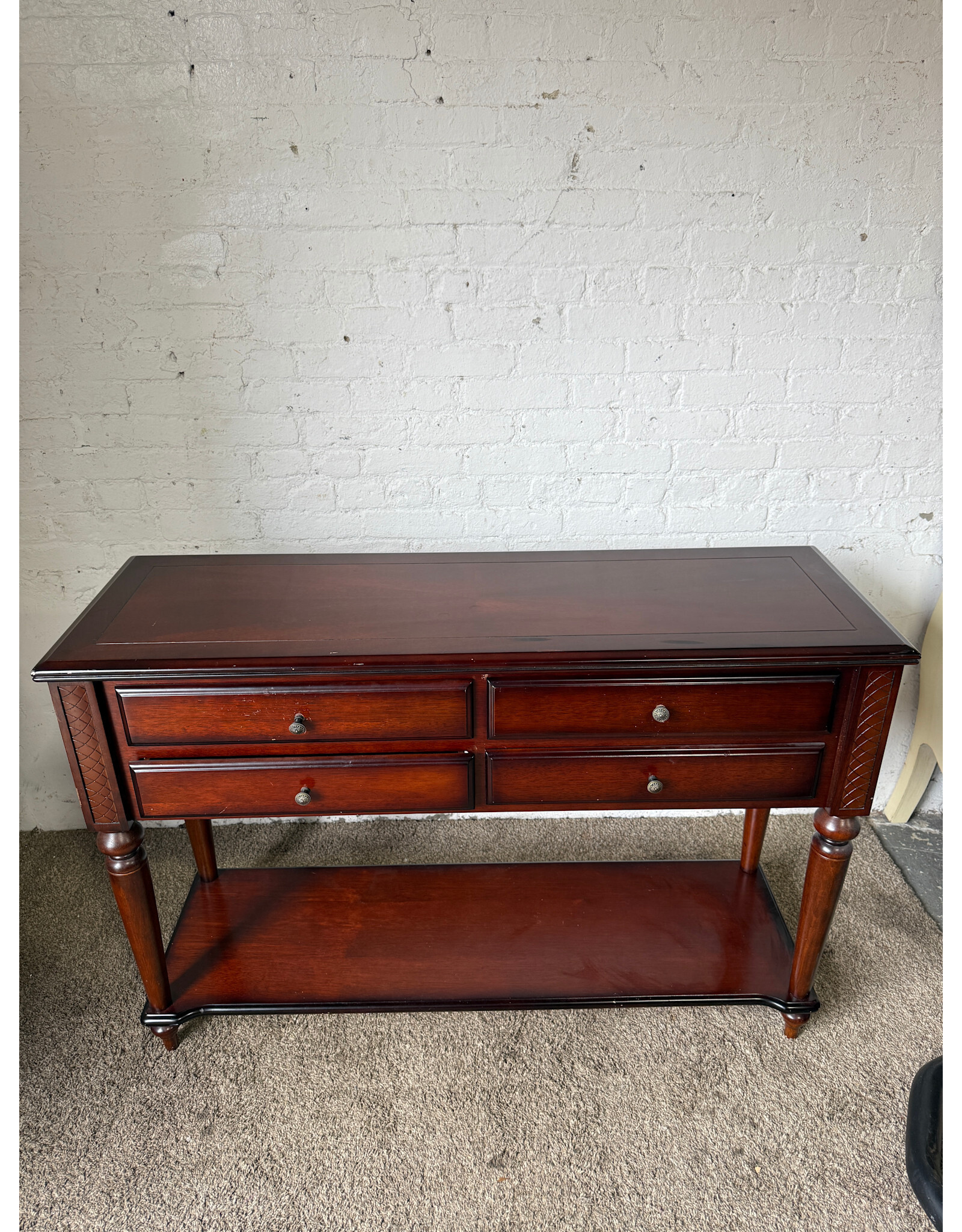 Modern Wooden Console Table, Bombay