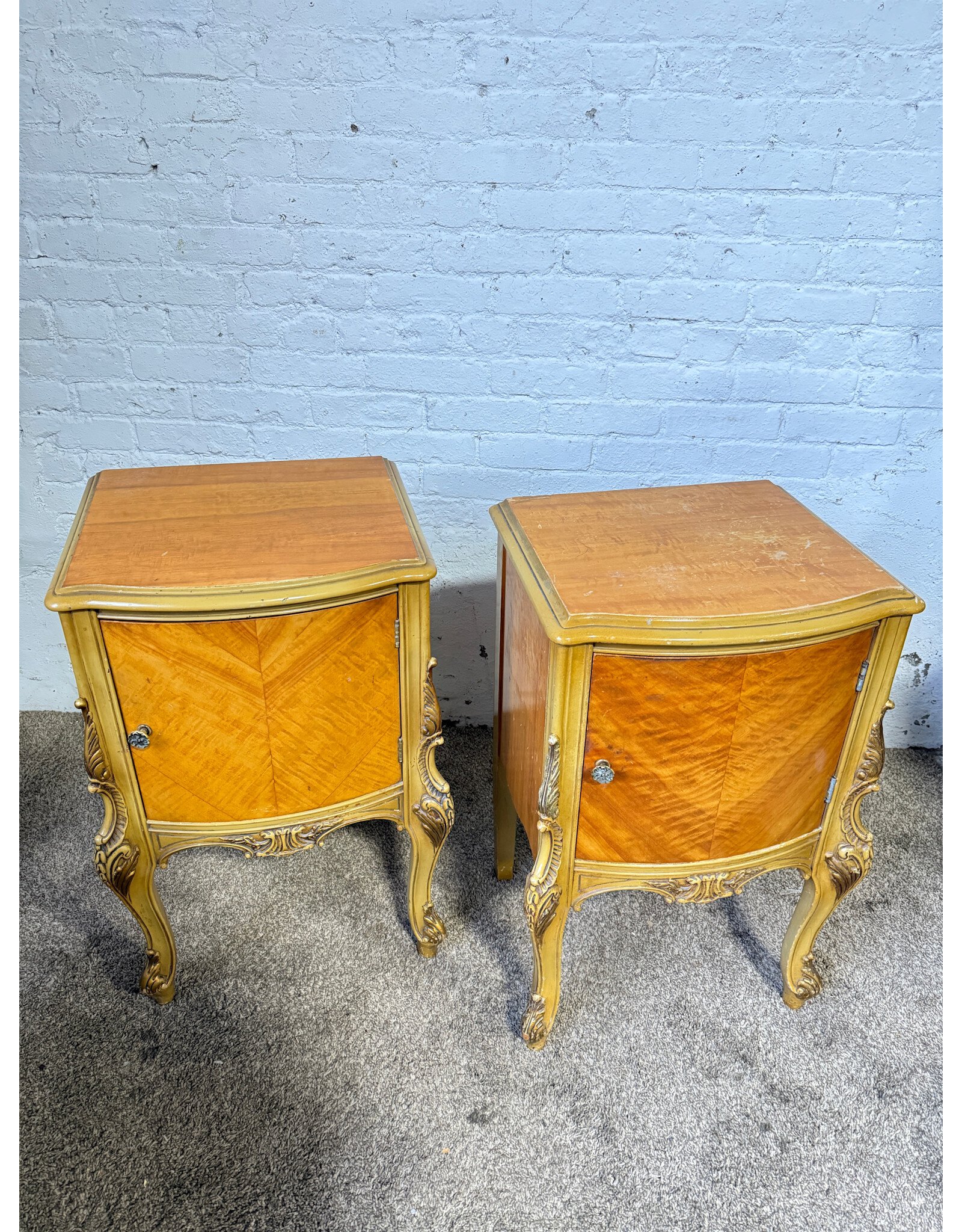 Louis XVI Style French Provincial Bedside Cabinet