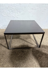Square Metal Frame End Table