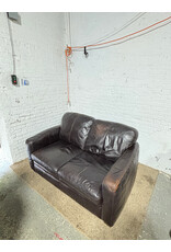 Raymour & Flanigan Leather Sleeper Sofa
