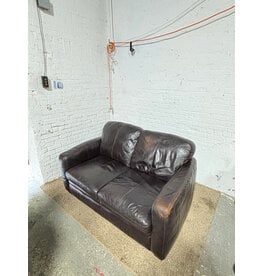 Raymour & Flanigan Leather Sleeper Sofa
