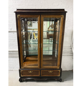 Ming Dynasty Curio Display Storage Cabinet by Broyhill Premier