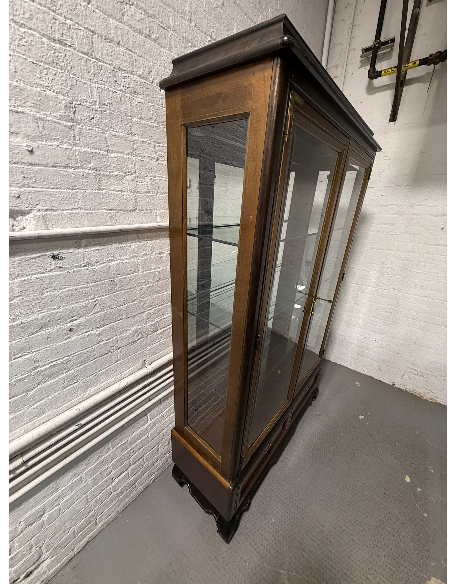 Ming Dynasty Curio Display Storage Cabinet by Broyhill Premier