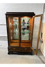 Ming Dynasty Curio Display Storage Cabinet by Broyhill Premier