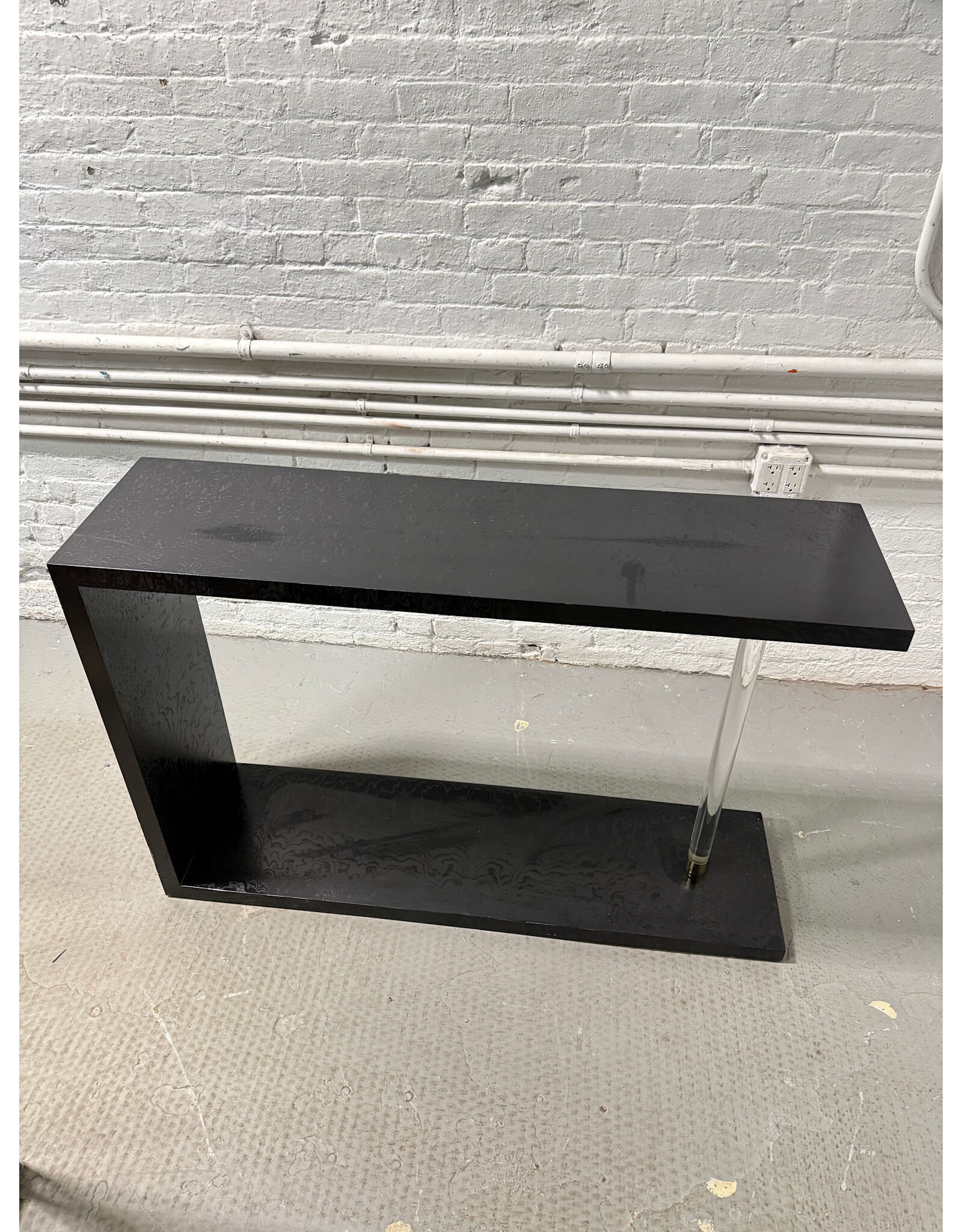 Modern Phenomenon Ebonised Console Table by Theodore Alexander