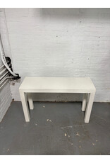 Parsons Side Table White