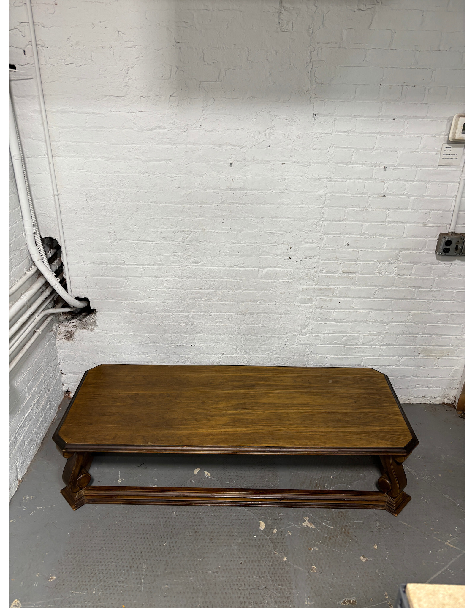 Oak Plank Coffee Table