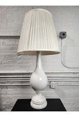 Vintage White Table Lamp