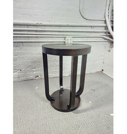Round Wooden Side Table